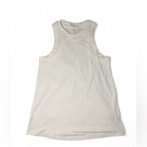 Lululemon white gym workout tank top 🌿
